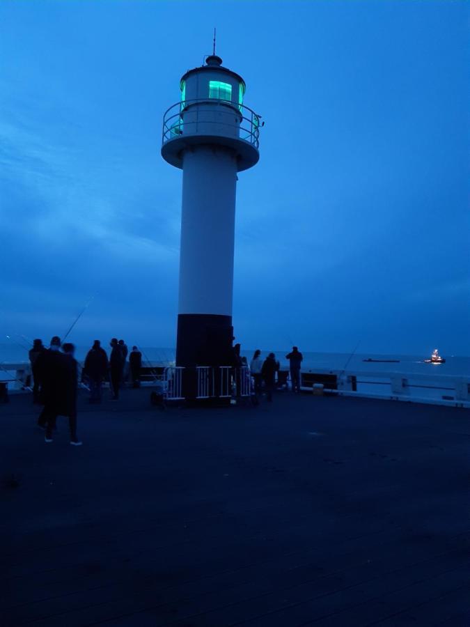 Nieuwpoort Marjolaine Prachtig Zeezicht - 4De Verdiep -Op De Dijk 5Pers Exterior photo