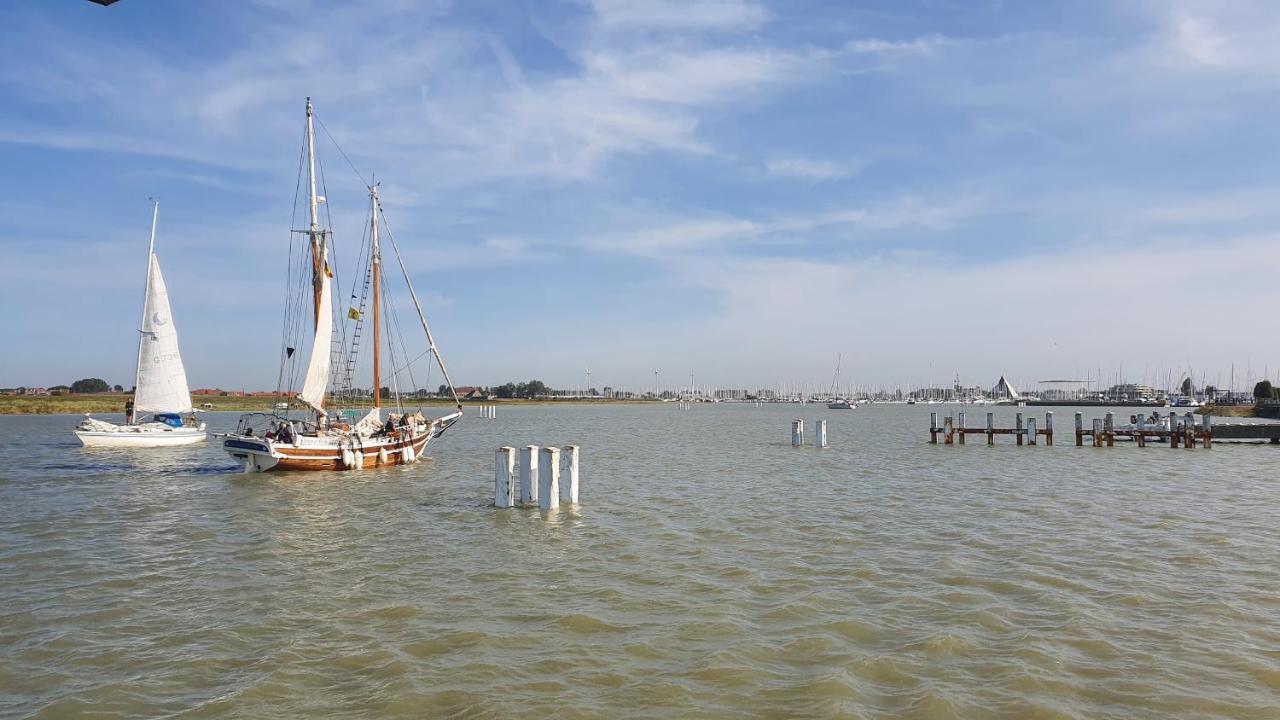 Nieuwpoort Marjolaine Prachtig Zeezicht - 4De Verdiep -Op De Dijk 5Pers Exterior photo